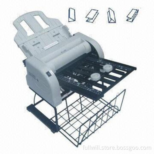 60 Sheets Auto/Manual Feed Letter Folding Machine, Measures 390.6 x 381 x 892.2mm